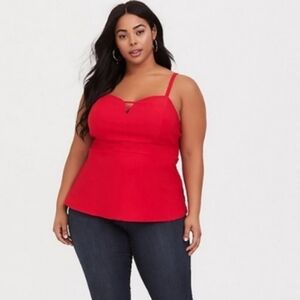 Torrid Red tank Sz 2xl
